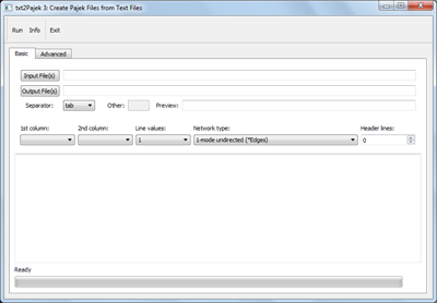 txt2Pajek Screenshot